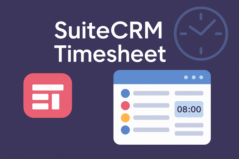 suitecrm timesheet