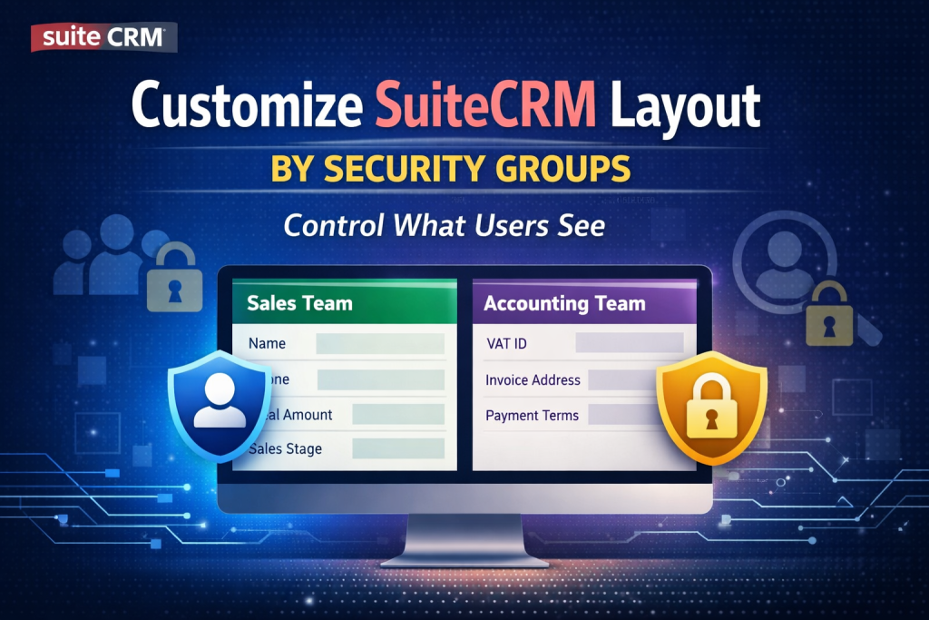 Customize SuiteCRM Layout by Security Groups