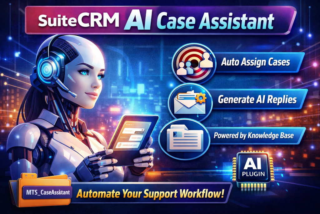 automate case assignment in suitecrm with AI