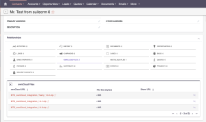 SuiteCRM ownCloud integration