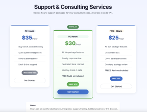 SuiteCRM-Support-Pricing-Packages-MienTrungSoft