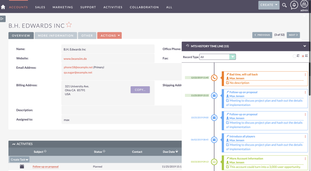 Optimizing SuiteCRM Activity Tracking with advanced timelines and summaries