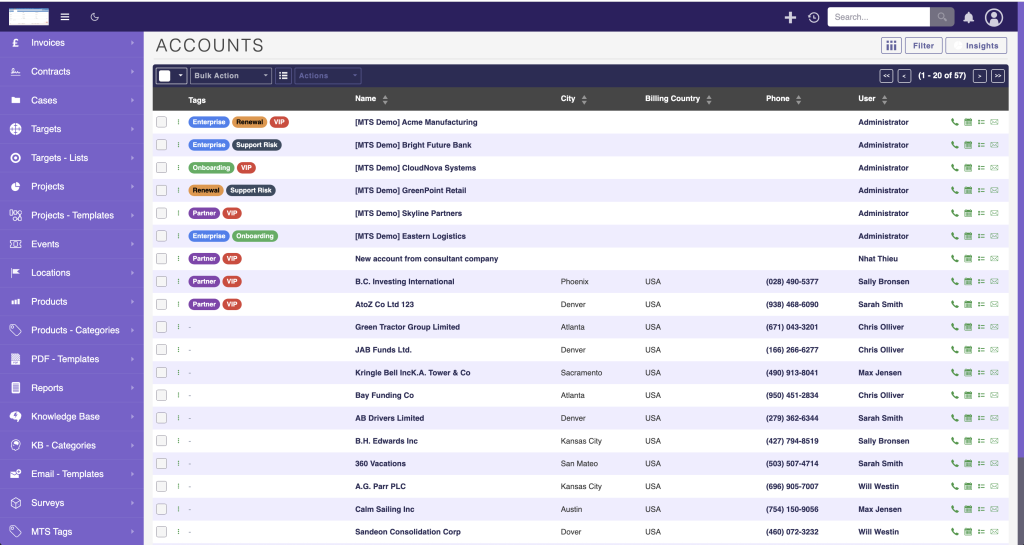 Conceptual illustration of SuiteCRM Tag Field management and enterprise data categorization